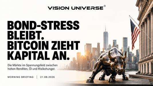 Bond-Stress bleibt. Bitcoin zieht Kapital an.